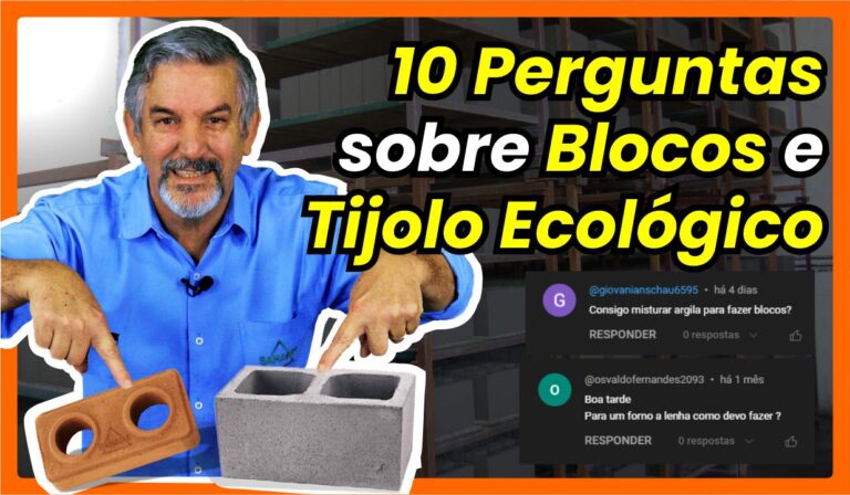 Perguntas Sobre Blocos de Concreto e Tijolos Ecológicos