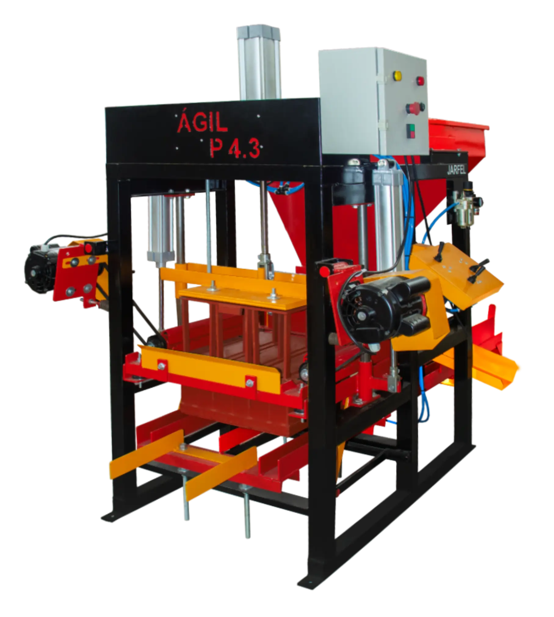 máquina de blocos Ágil 4.3 Pneumática