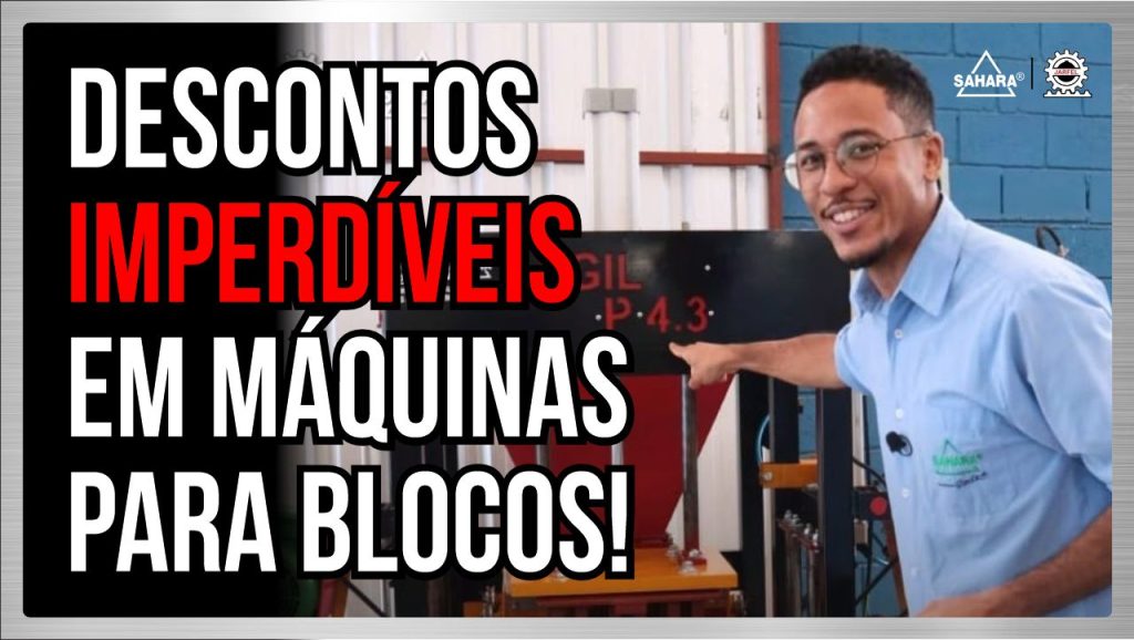 Máquina Para Fazer Blocos Ágil Pneumática 4.3