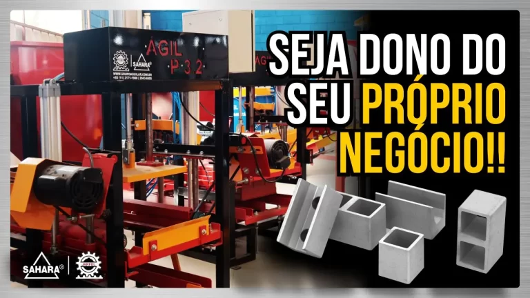 Ideal para a sua fábrica de blocos e Pavers