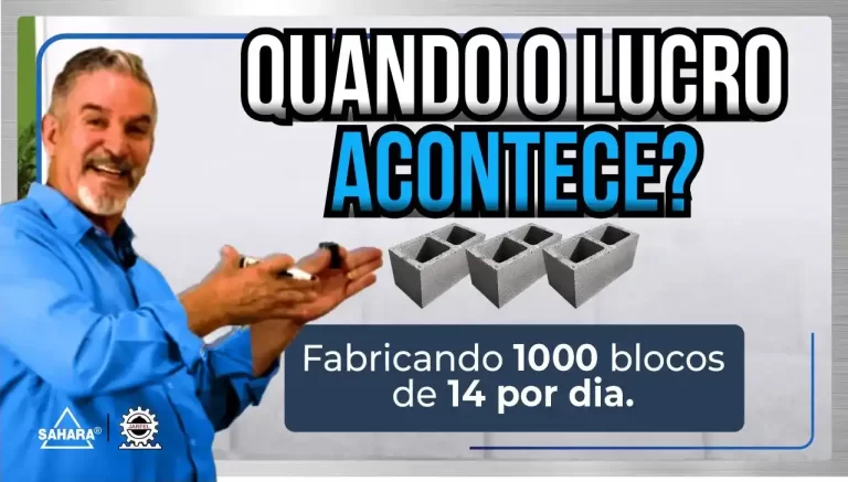 Lucro com 1000 blocos