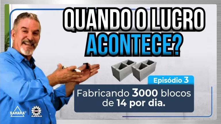 Lucro com 3000 blocos