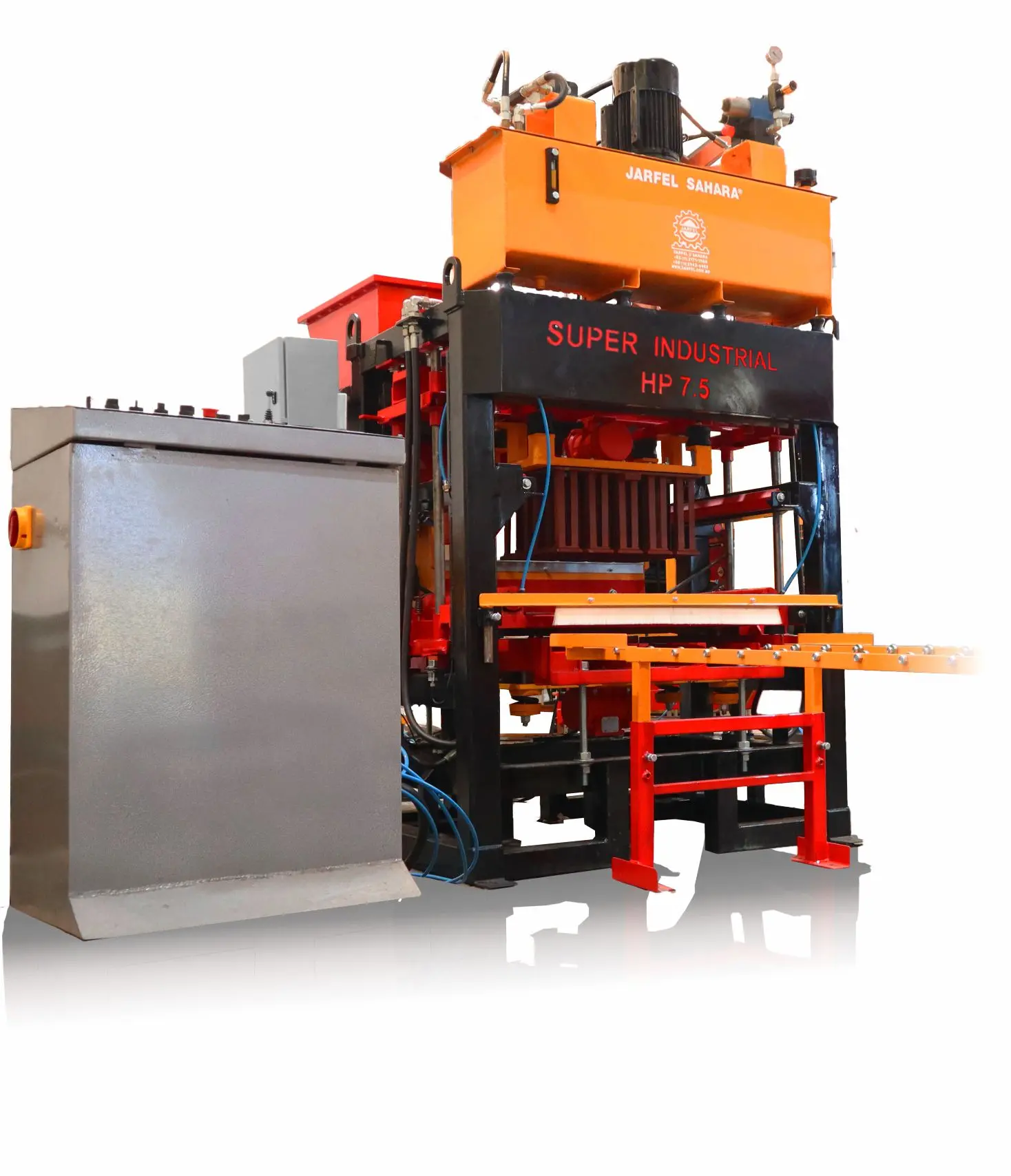 Máquina automática de bloco e paver