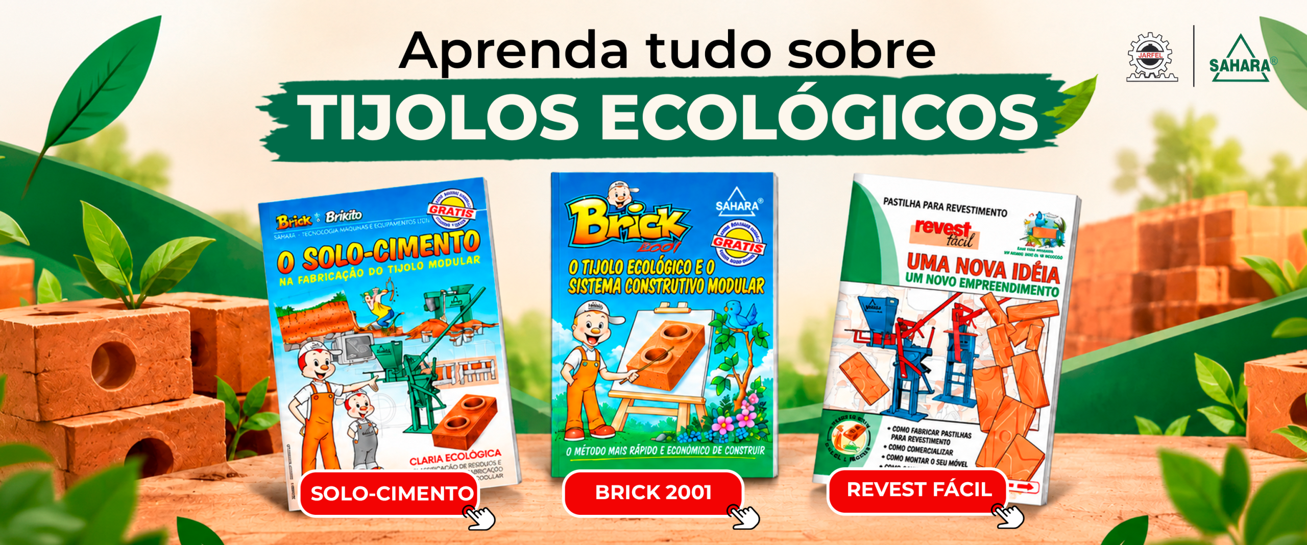 Quadrinhos Tijolo Ecológico
