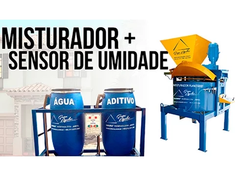  Misturador Planetário + sensor automático de umidade - GRUPO AGUILAR