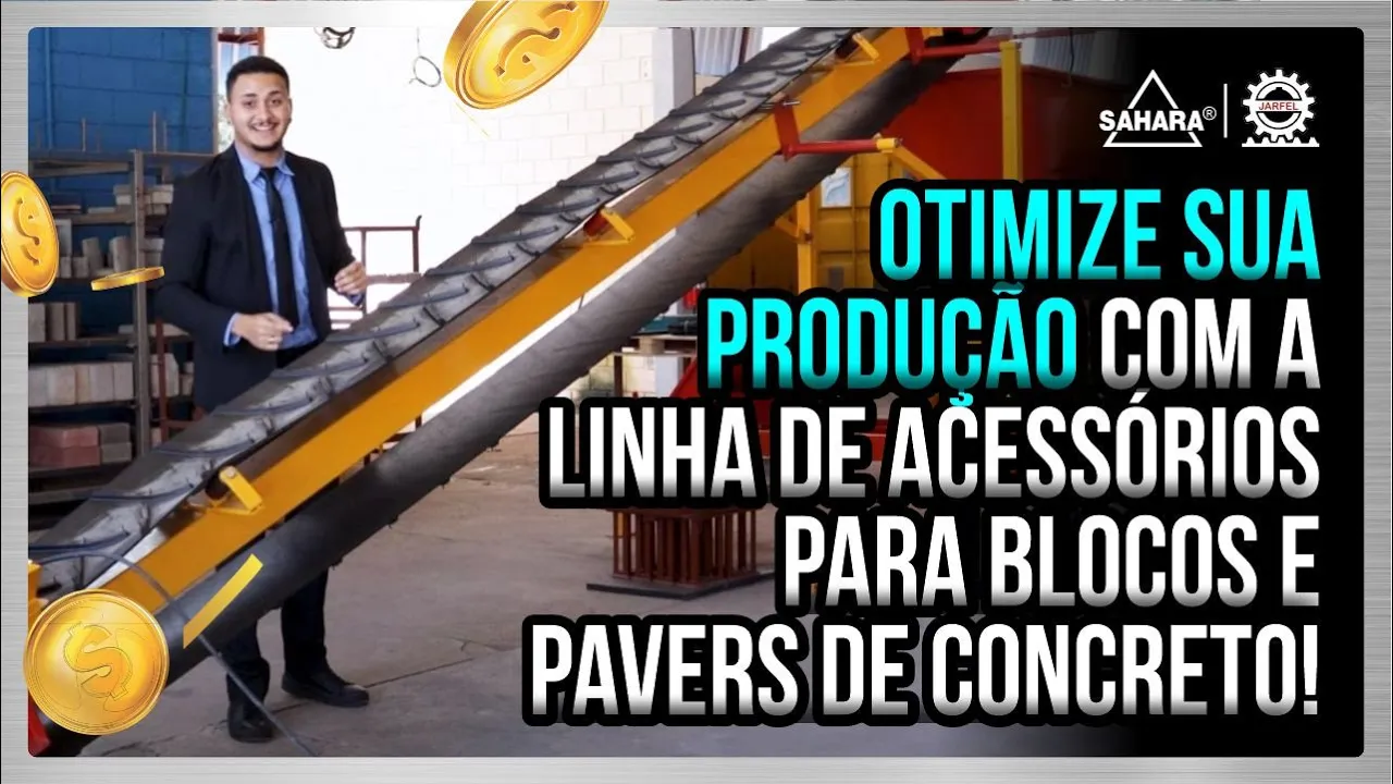  Impulsione seus Lucros com estes Acessórios Para Fabricar Blocos de Concreto - Jarfel // Sahara