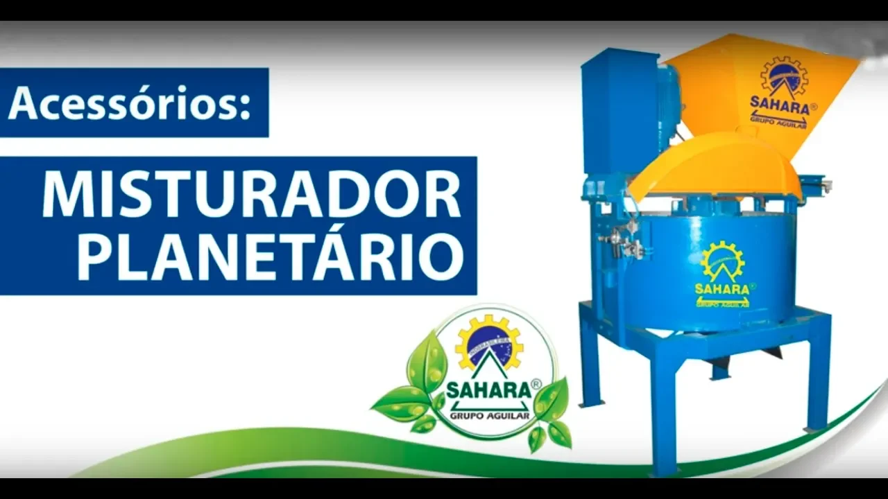  Misturador Planetário | Sahara Tecnologia