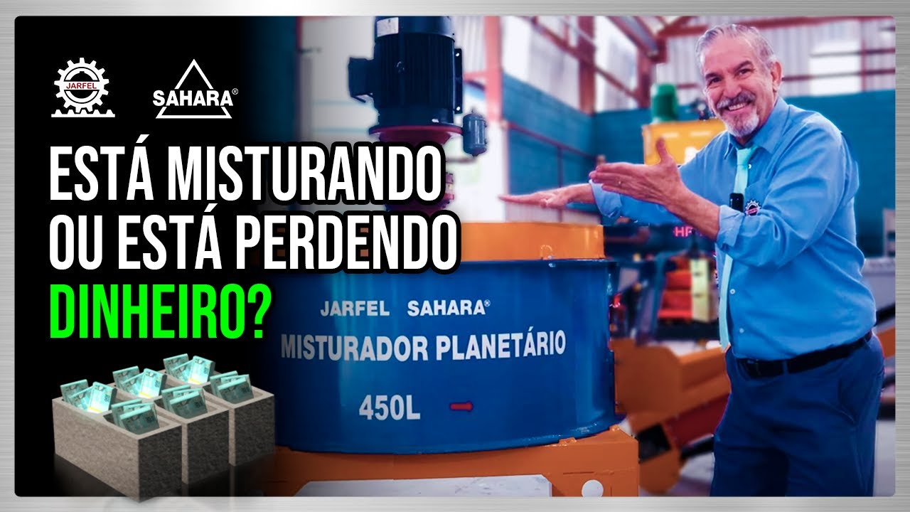  Tá Misturando ou Tá Perdendo Dinheiro? O Misturador Planetário é Lucro Embutido - Jarfel // Sahara